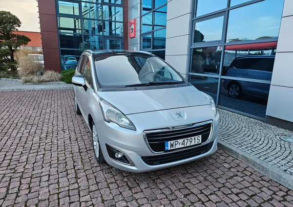 Peugeot 5008 cena 33900 przebieg: 225000, rok produkcji 2014 z Płock małe 781